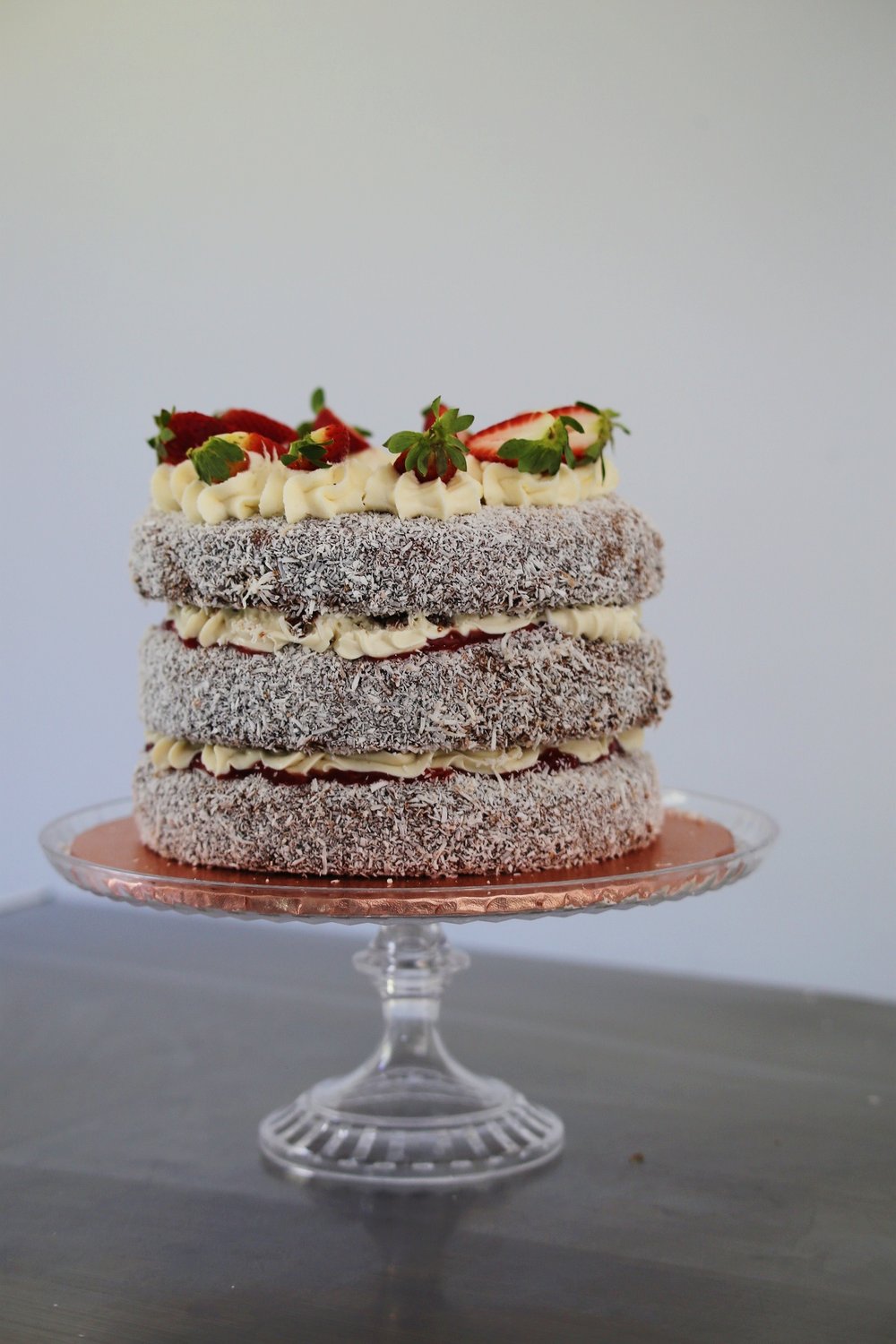 Image of Lamington Cake 8 inch