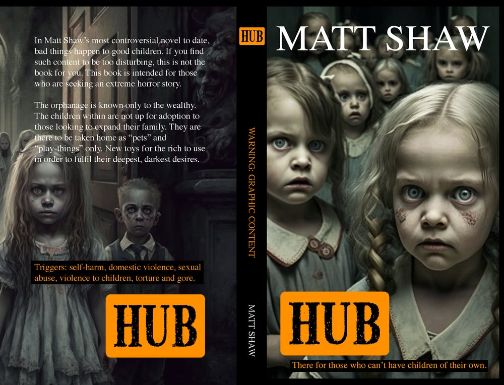 THE HUB TRILOGY - Signed paperbacks (x3)