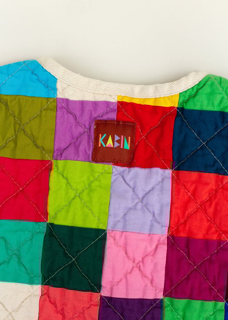 Image of One Left! Reversible Patchwork Vests by KABIN