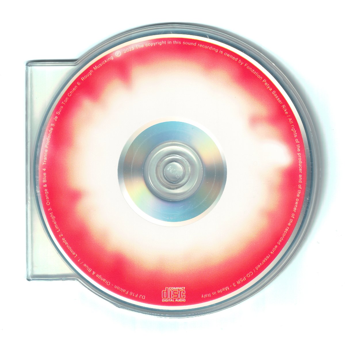 Image of  <br>CD Album<br>DJ F16 Falcon • Orange & Blue
