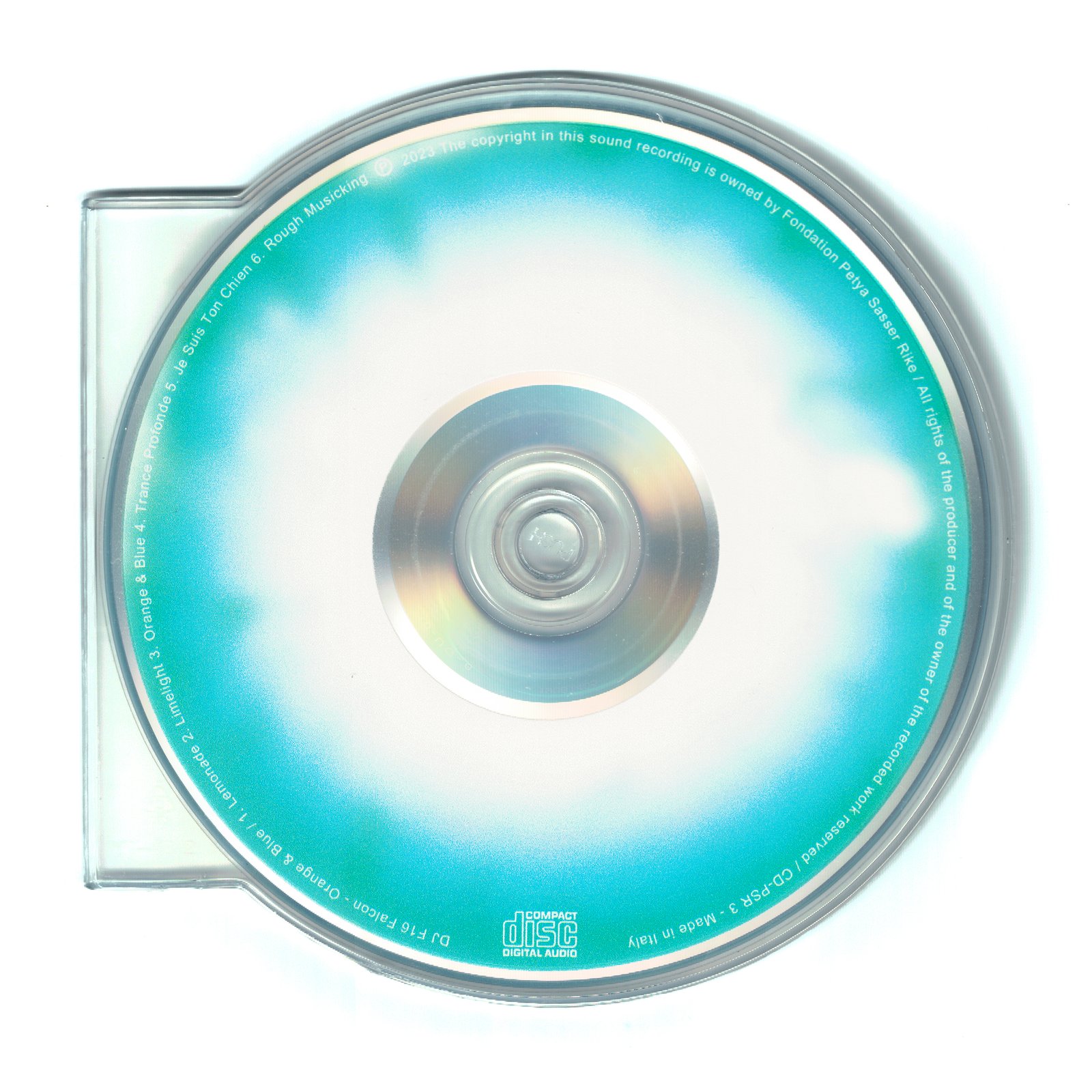 CD Album, DJ F16 Falcon • Orange & Blue