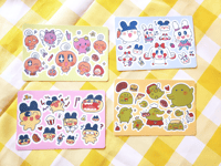 Image 2 of Tamagotchi Vinyl Sticker Sheets