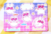 Image 2 of Dance Rush Mottie Vinyl Sticker Sheet