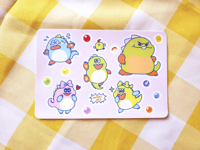 Image 2 of Puzzle Bobble Vinyl Sticker Sheet