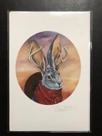 Image 1 of Jackalope Print