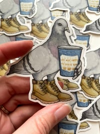 Image 1 of NYC Pigeon Sticker