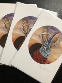 Image 2 of Jackalope Print