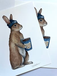 Image 2 of NYC Bunny Print