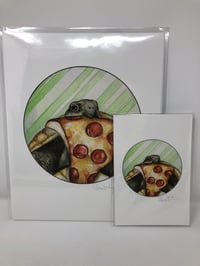 Image 1 of Print - Pizza Turtle