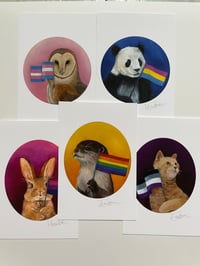 Image 1 of Pride Animals - Prints 4" x 6"