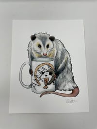 Image 1 of Opposum Scream Print