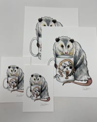 Image 2 of Opposum Scream Print