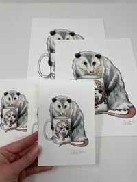 Image 3 of Opposum Scream Print