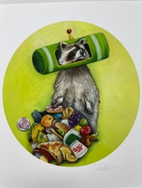 Image 1 of Katamari Trash Panda Print