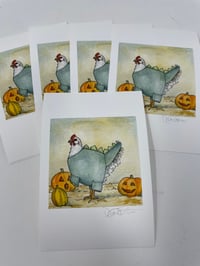 Image 3 of Dinosaur Chicken - 4 x 6 Print