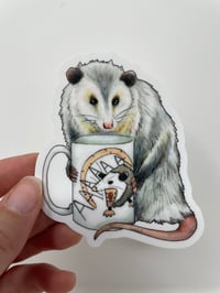 Image 1 of Opposum Scream Sticker