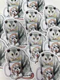 Image 2 of Opposum Scream Sticker