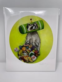 Image 3 of Katamari Trash Panda Print