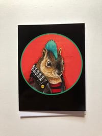 Image 3 of Punk Rock Squirrel Card