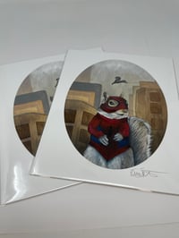 Image 2 of Squirrel in Cosplay Print