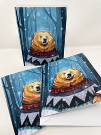 Image 3 of Winter Bear Greeting Card