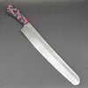 Bread knife pink camouflage