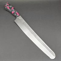 Image 2 of Bread knife pink camouflage