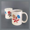 New! Floral Mug