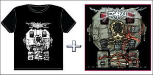 Image of Danmaku - Turn Up The Gas CD/Tshirt Combo