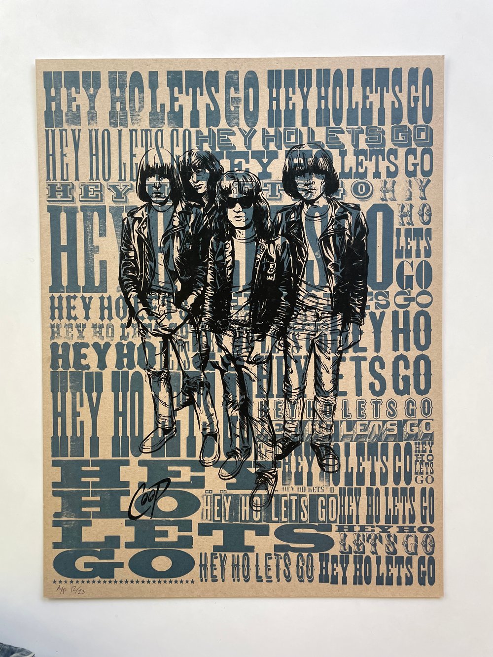 Image of HEY HO Artists Proof 12/23