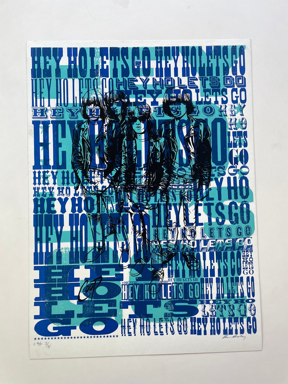 Image of HEY HO Artists Proof 3/23