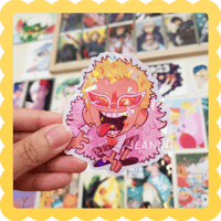 doflamingo ✨ waterproof vinyl sticker