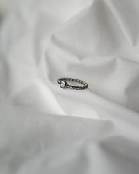 Image of FUTURE - Ring mit Edelstein (recycelt) - kordiert