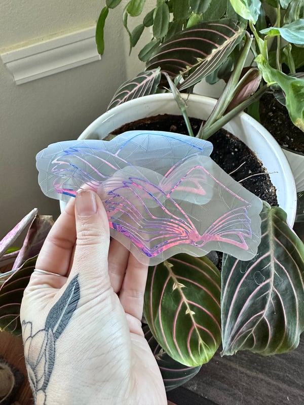 Image of Holographic Rainbow Window Clings