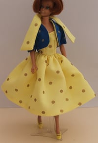 Image 1 of Barbie - Halinas of Chicago Polka Dot Outfit - Reproduction Variation