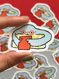 Chillin' Seal Sticker