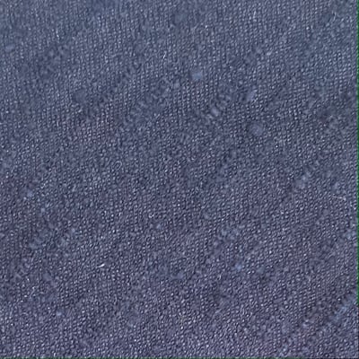 Image of Silk Shantung Navy Blue