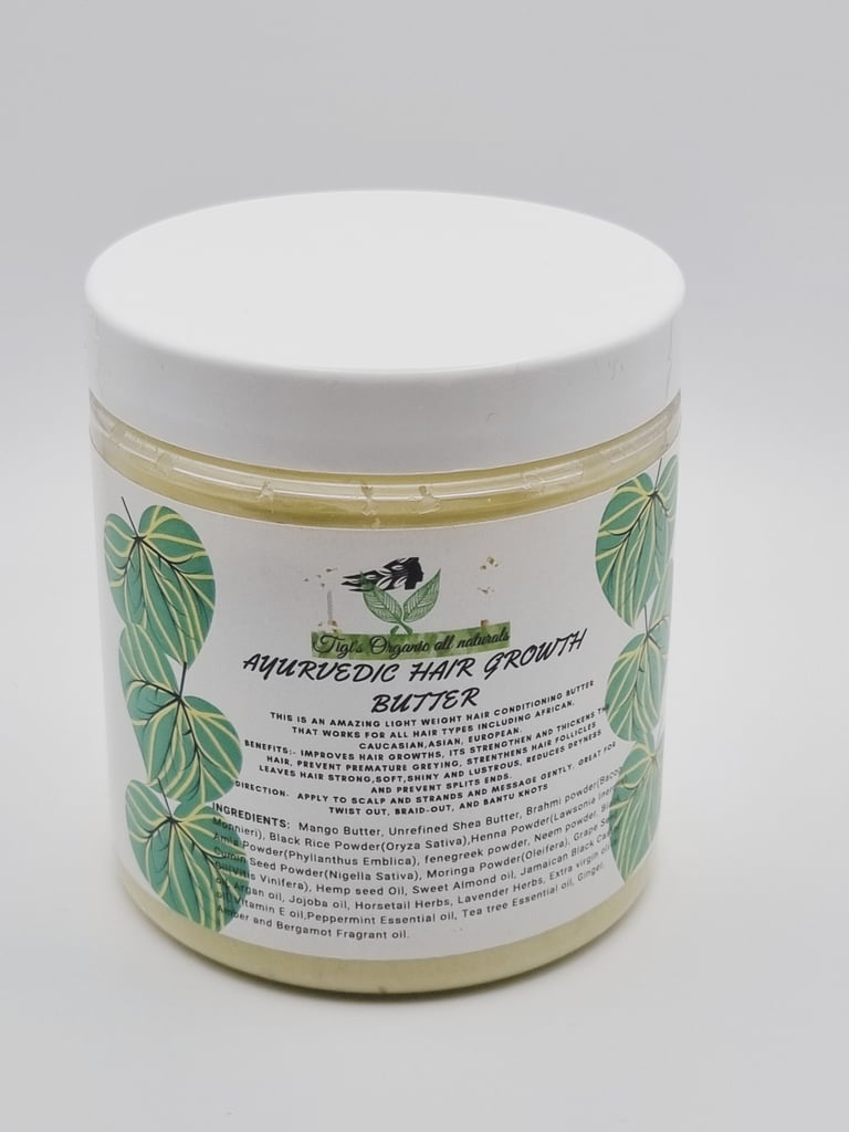 Ayurvedic Hair Growth Butter 8oz/250g