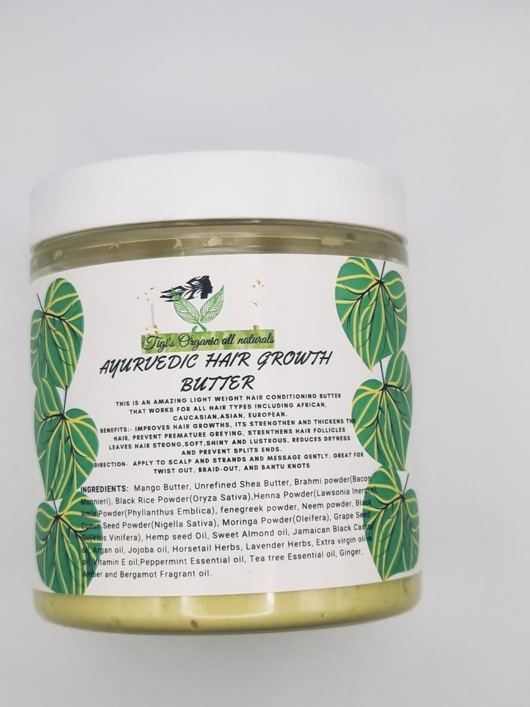 Ayurvedic Hair Growth Butter 8oz/250g Image 2