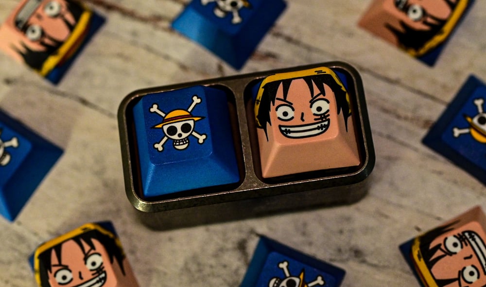 Image of ONE PIECE LUFFY KEY CAP SET