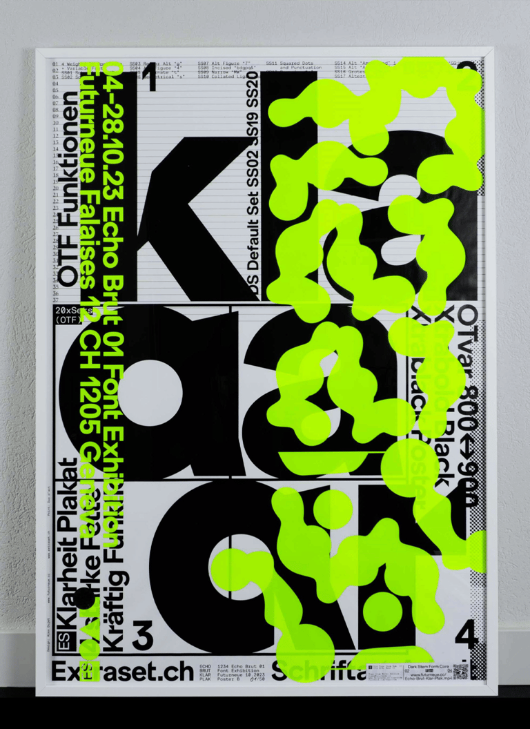 ⚫ ES klarheit Plakat Poster Series ⚫