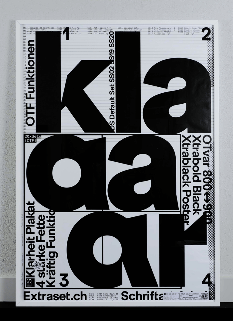 ⚫ ES klarheit Plakat Poster Series ⚫ Image 2