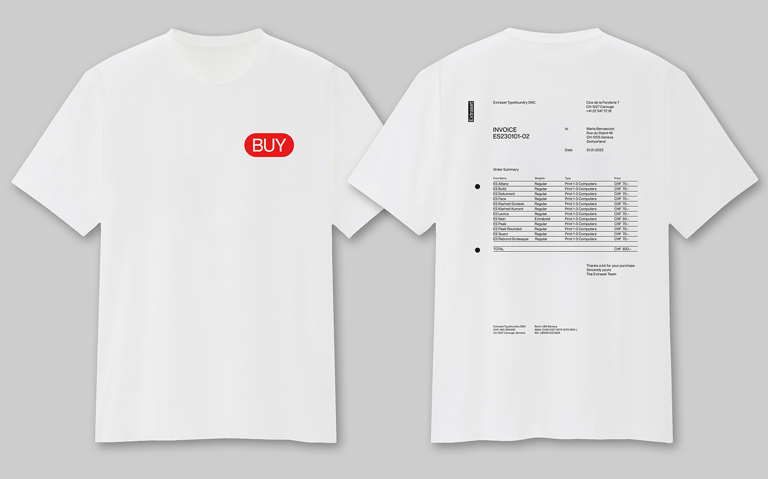 🧾 ES Invoice Shirt 🧾 Image 2