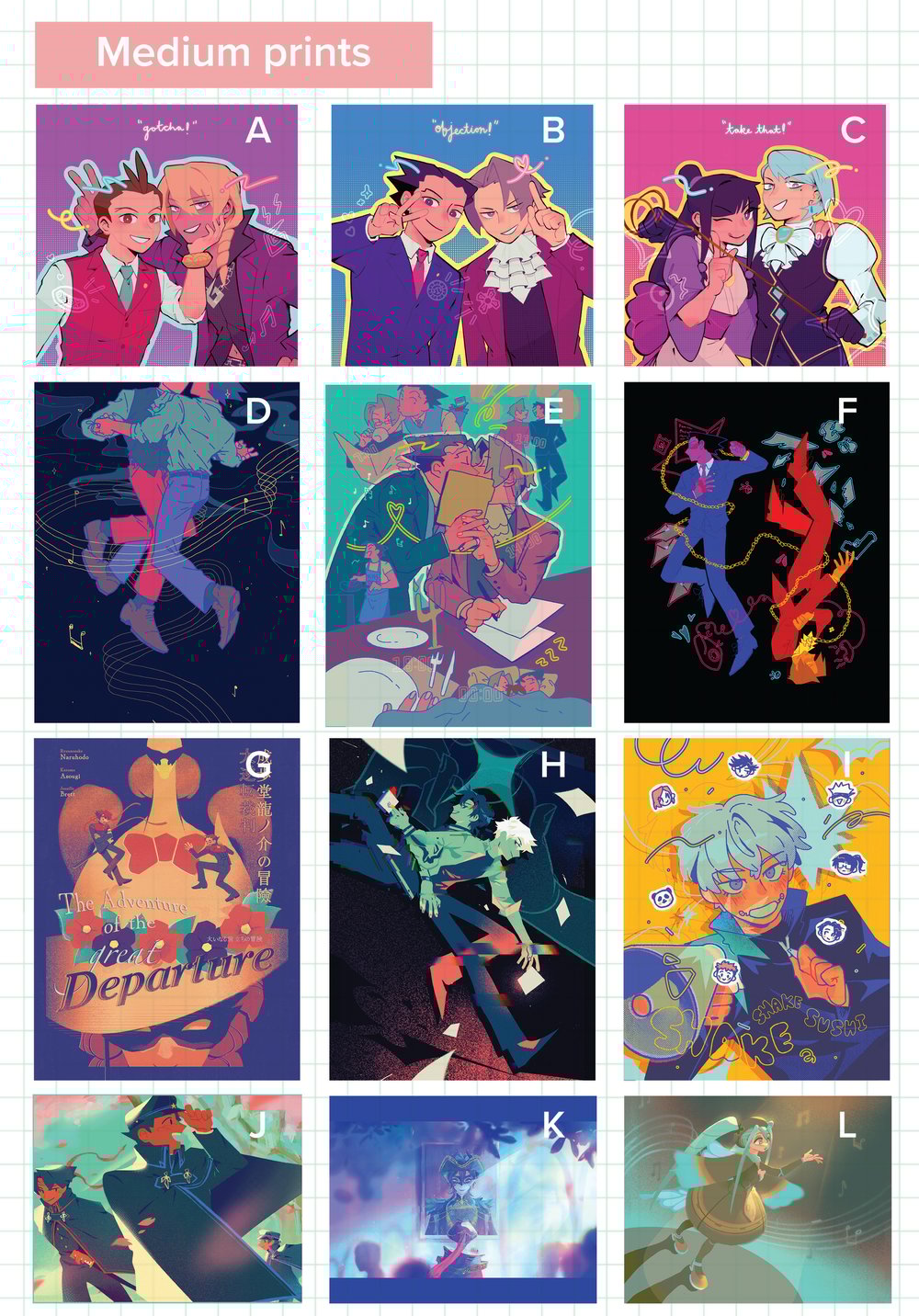 Image of [MISC] Medium Prints
