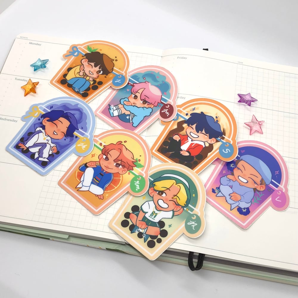 Image of BTS: Summer drink stickers & charms 