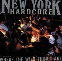 VARIOUS ARTISTS - "New York Hardcore: Where The Wild Things Are" LP (Blue Vinyl)