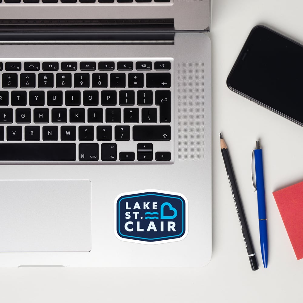 Lake St. Clair Bubble-free stickers