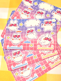 Image 1 of Dance Rush Mottie Vinyl Sticker Sheet