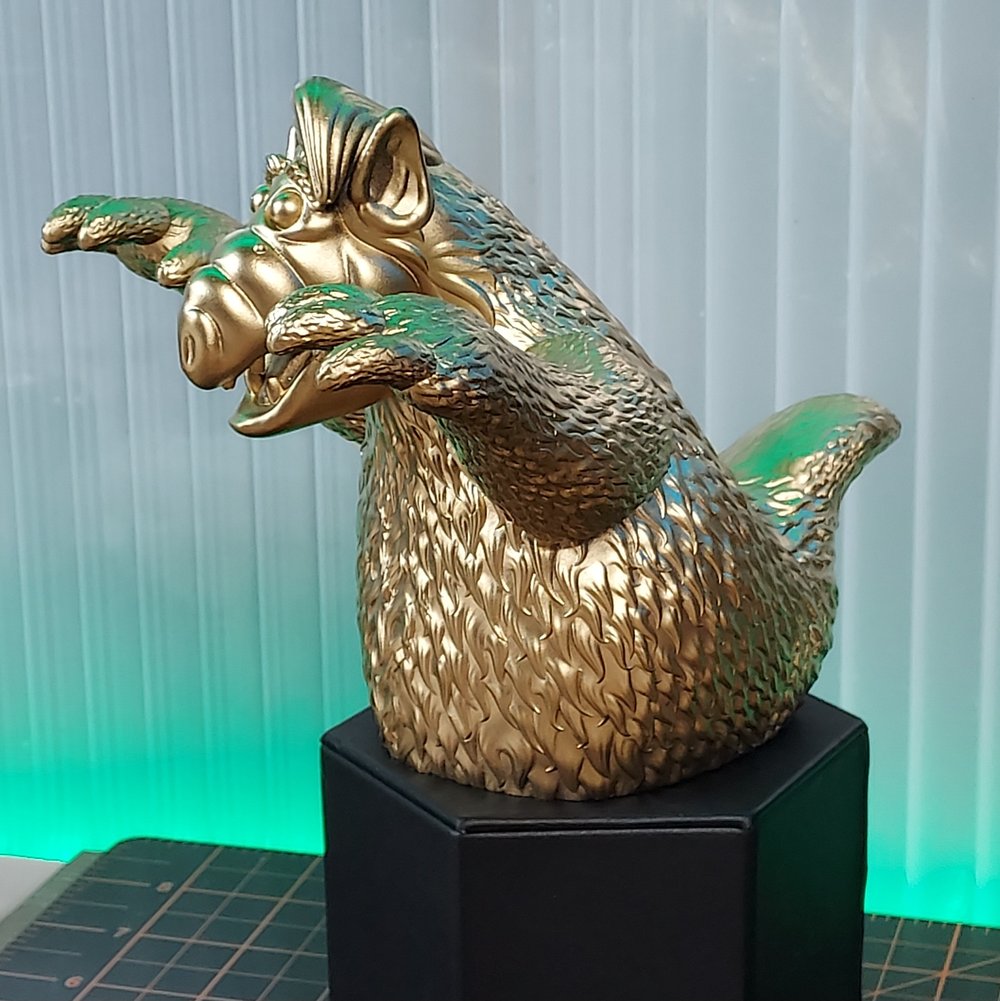 PROTOTYPE ALIEN LIFE FORM GHOST STATUE