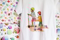 Image 2 of Scooter pair - Kids  T Shirts